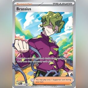 Brassius 135/131 - Prismatic Evolutions - Pokemon Trainer Card